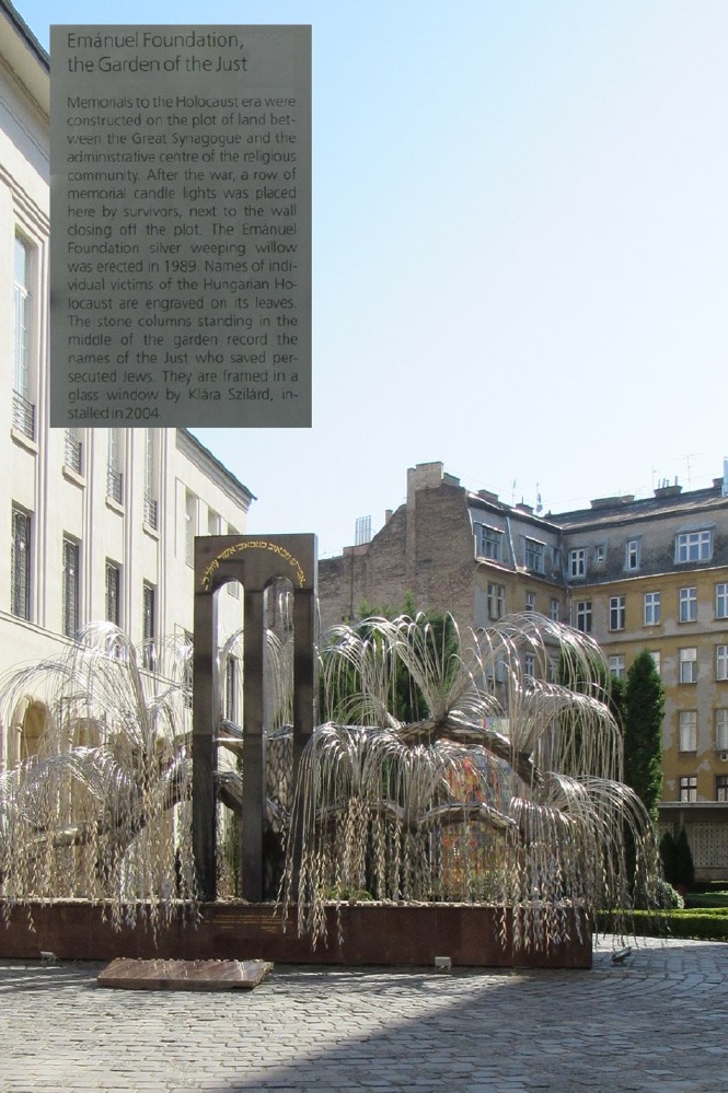 Weeping Willow Memorial to Holocaust victims